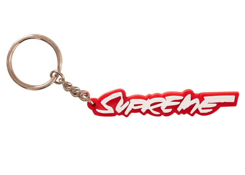 Supreme Futura Logo Keychain Red - FW20 – DE