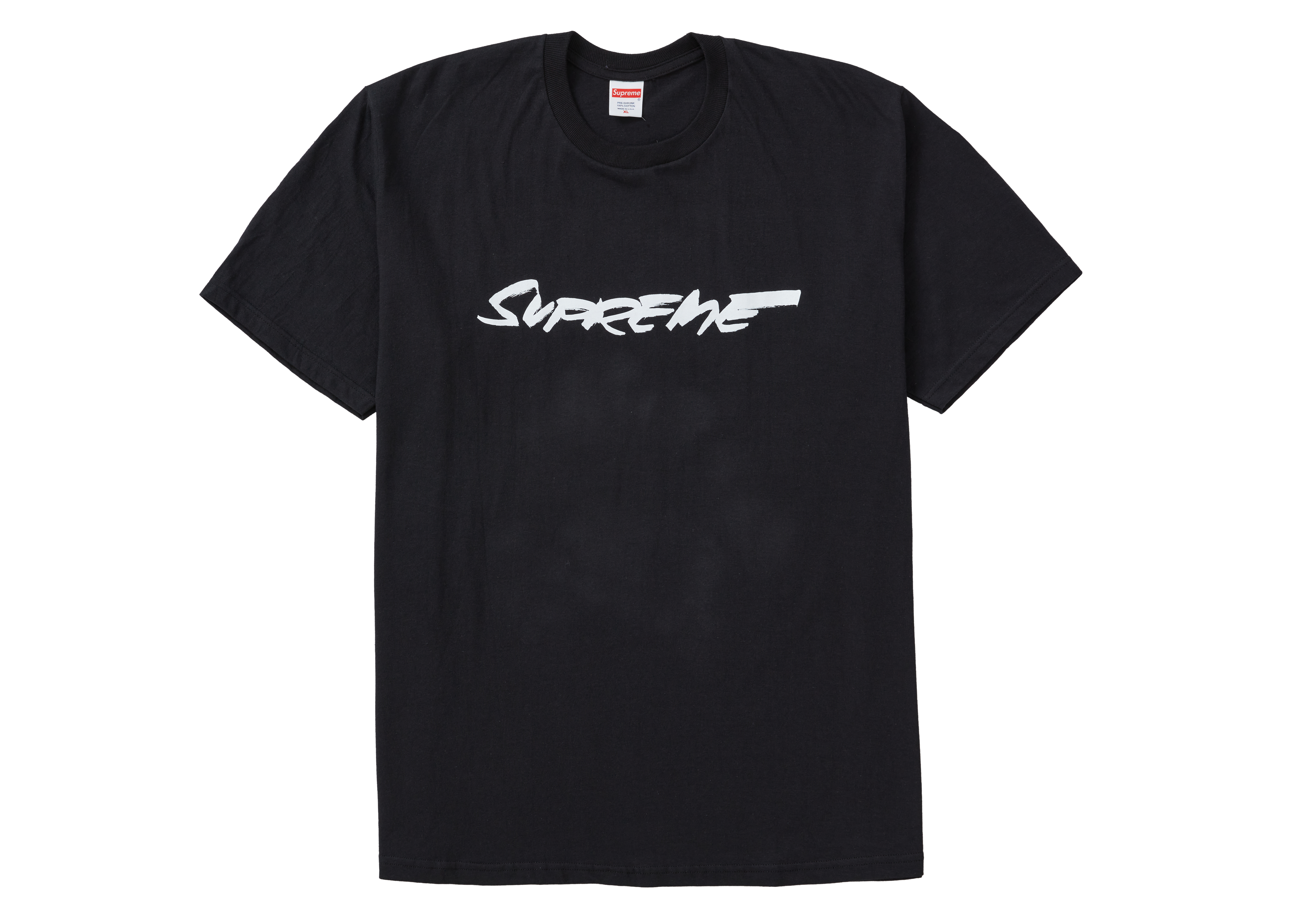 Supreme Futura Logo Tee Black Men's - FW20 - US