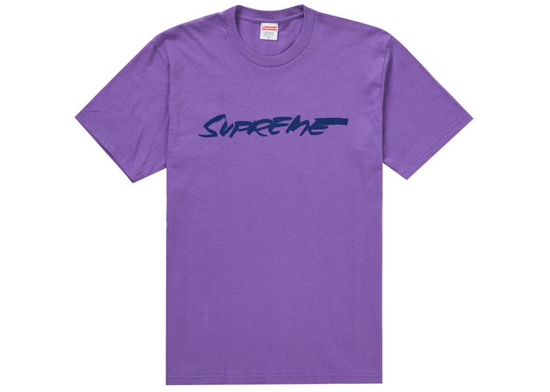 Supreme Futura Logo Tee Ash Grey Men's - FW20 - GB