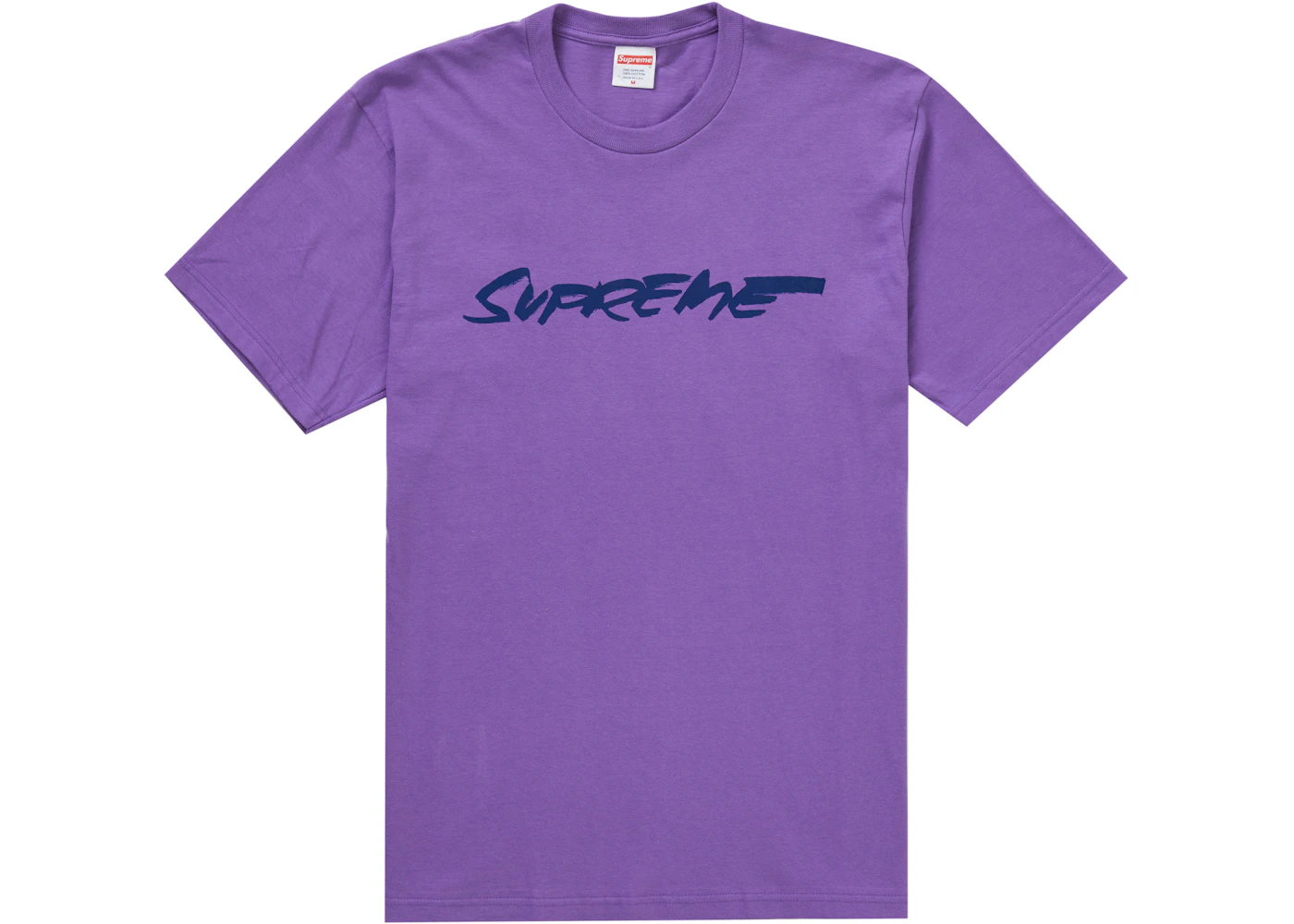 Supreme Futura Logo Tee Purple Men's - FW20 - US