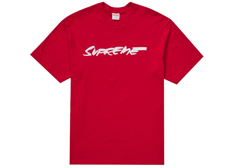 Supreme Futura Logo Tee Red Men's - FW20 - US