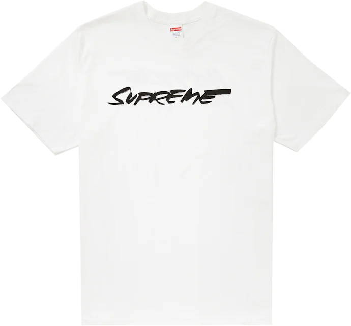 Supreme Futura Logo Tee White Men's - FW20 - US