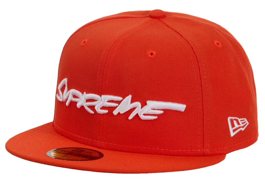 Pre-owned Supreme Futura New Era 59fifty Fitted Hat Orange