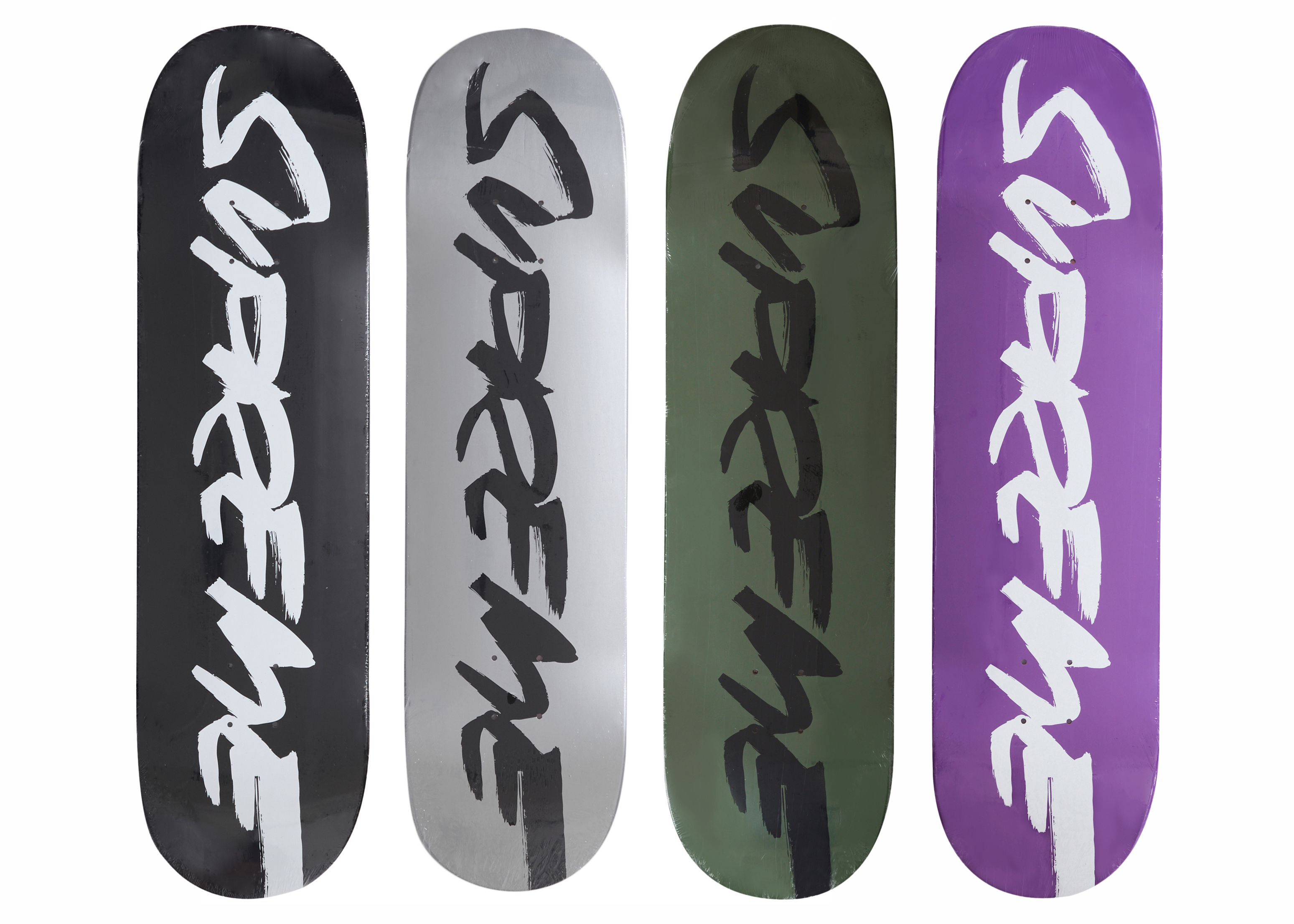 Supreme Futura Skateboard Deckスケート シルバー - スケートボード