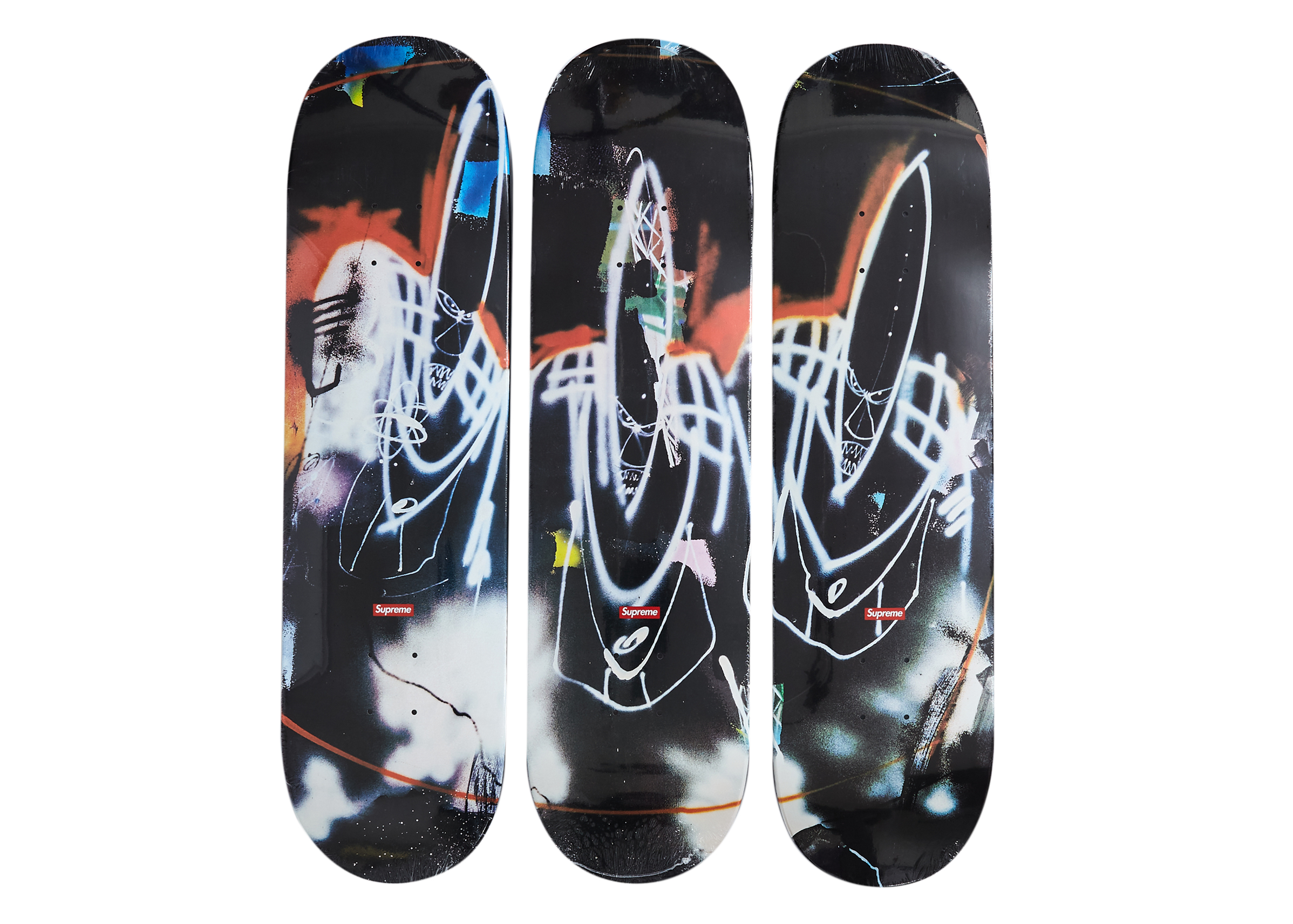 Supreme Futura Skateboard Deck Set Black - SS22 - US