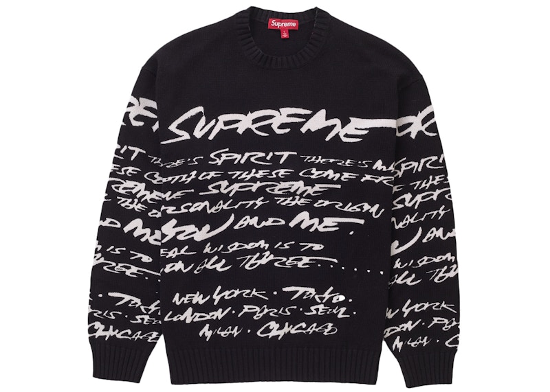 Supreme Futura Sweater Black Men's - SS24 - GB