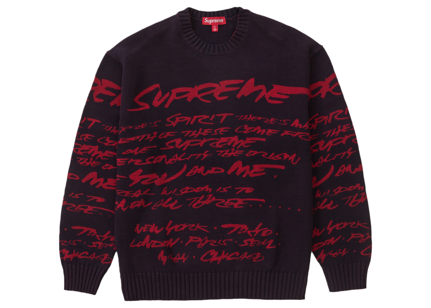 19,444円Supreme Futura Sweater Black