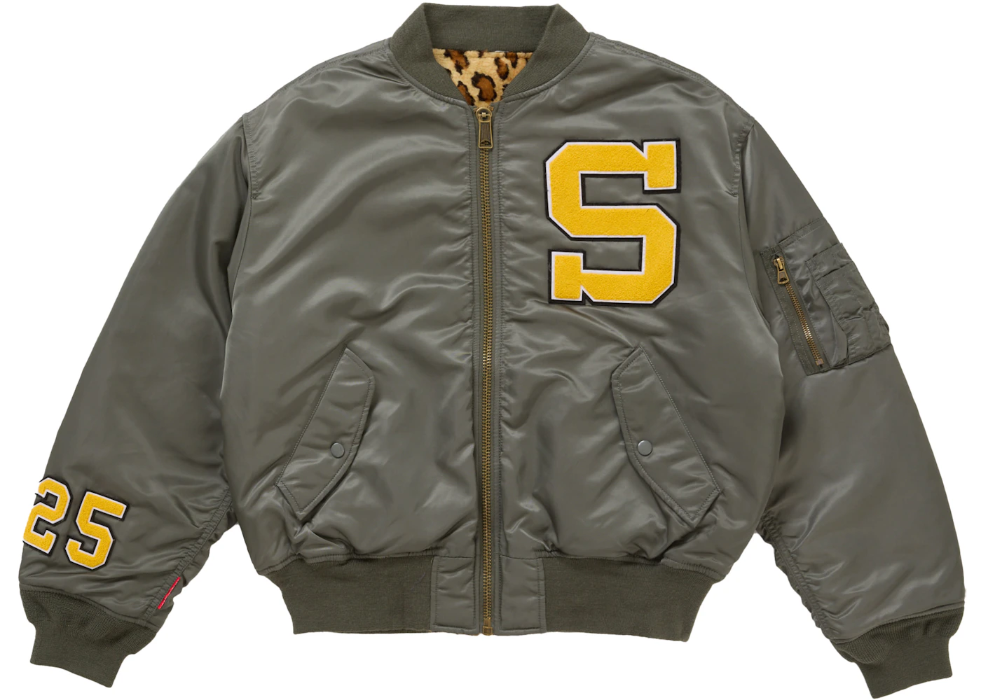 Supreme GOODENOUGH Reversible MA-1 Olive