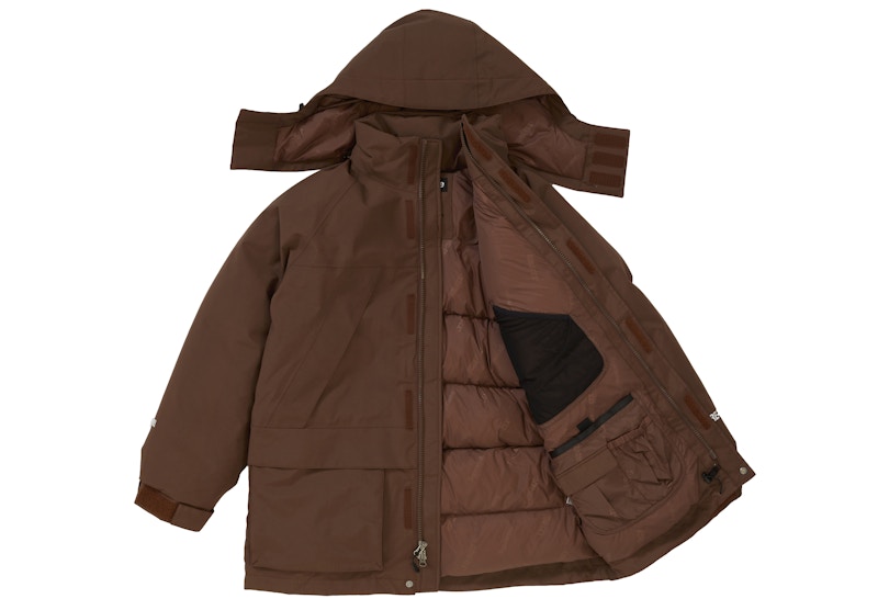 Supreme GORE-TEX 700-Fill Down Parka Brown Men's - FW18 - US