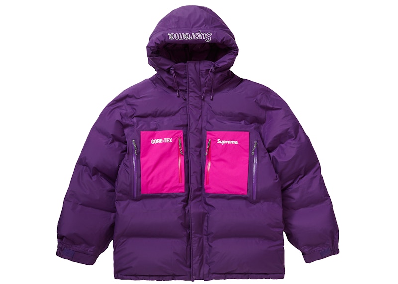 Supreme GORE-TEX 700-Fill Down Parka (FW19) Dark Purple - FW19