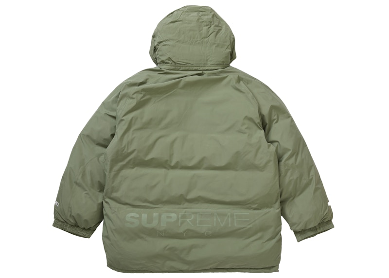 Supreme GORE-TEX 700-Fill Down Parka (FW20) Light Olive Men's