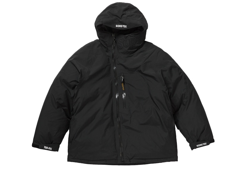 カラーブラックSUPREME GORE-TEX 700Fill Down Parka