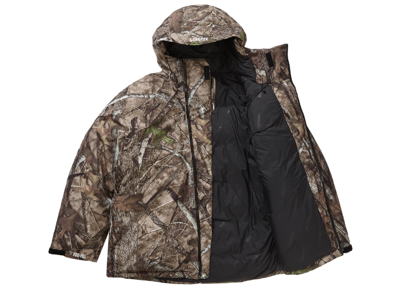 Gore tex outlet camo parka