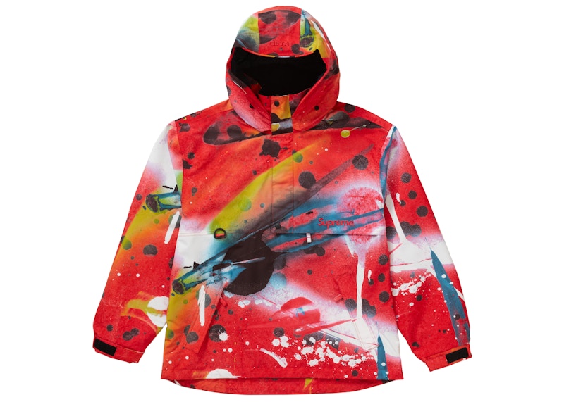 Supreme GORE-TEX Anorak Rammellzee RedXL - マウンテンパーカー