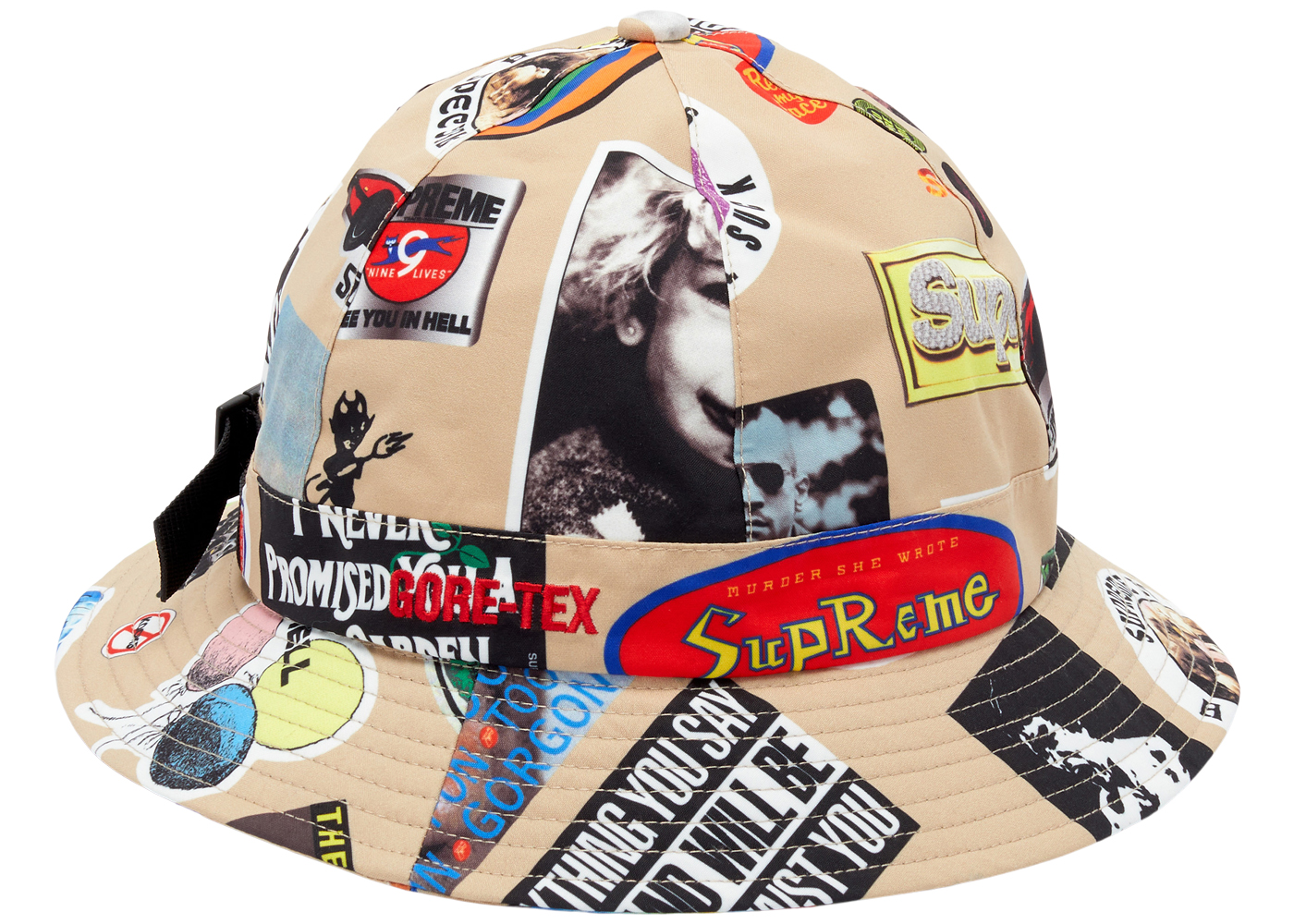 Supreme GORE-TEX Bell Hat Tan Stickers - SS21 - US