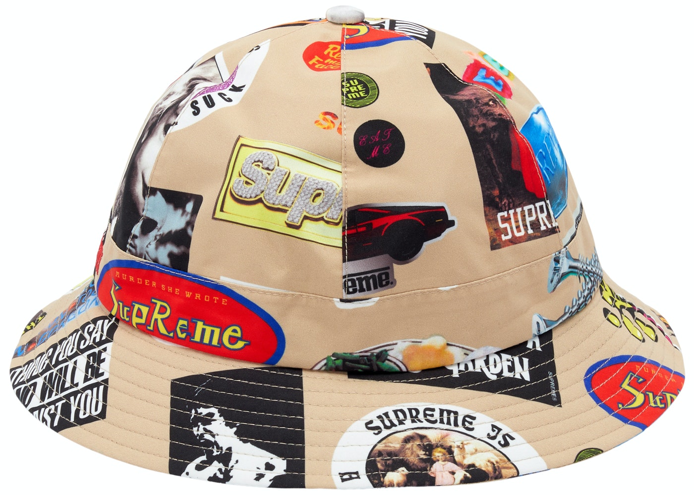 Supreme GORE-TEX Bell Hat Tan Stickers - SS21