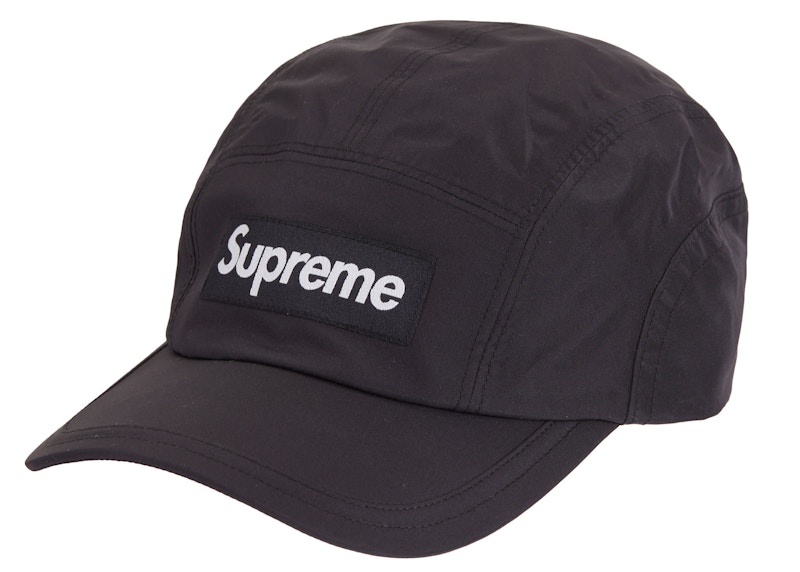 Supreme GORE-TEX Leather Camp Cap Black - SS22 - US