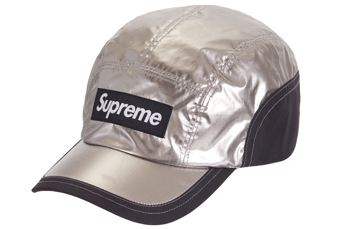 Pre-owned Supreme Gore-tex Camp Cap Silver