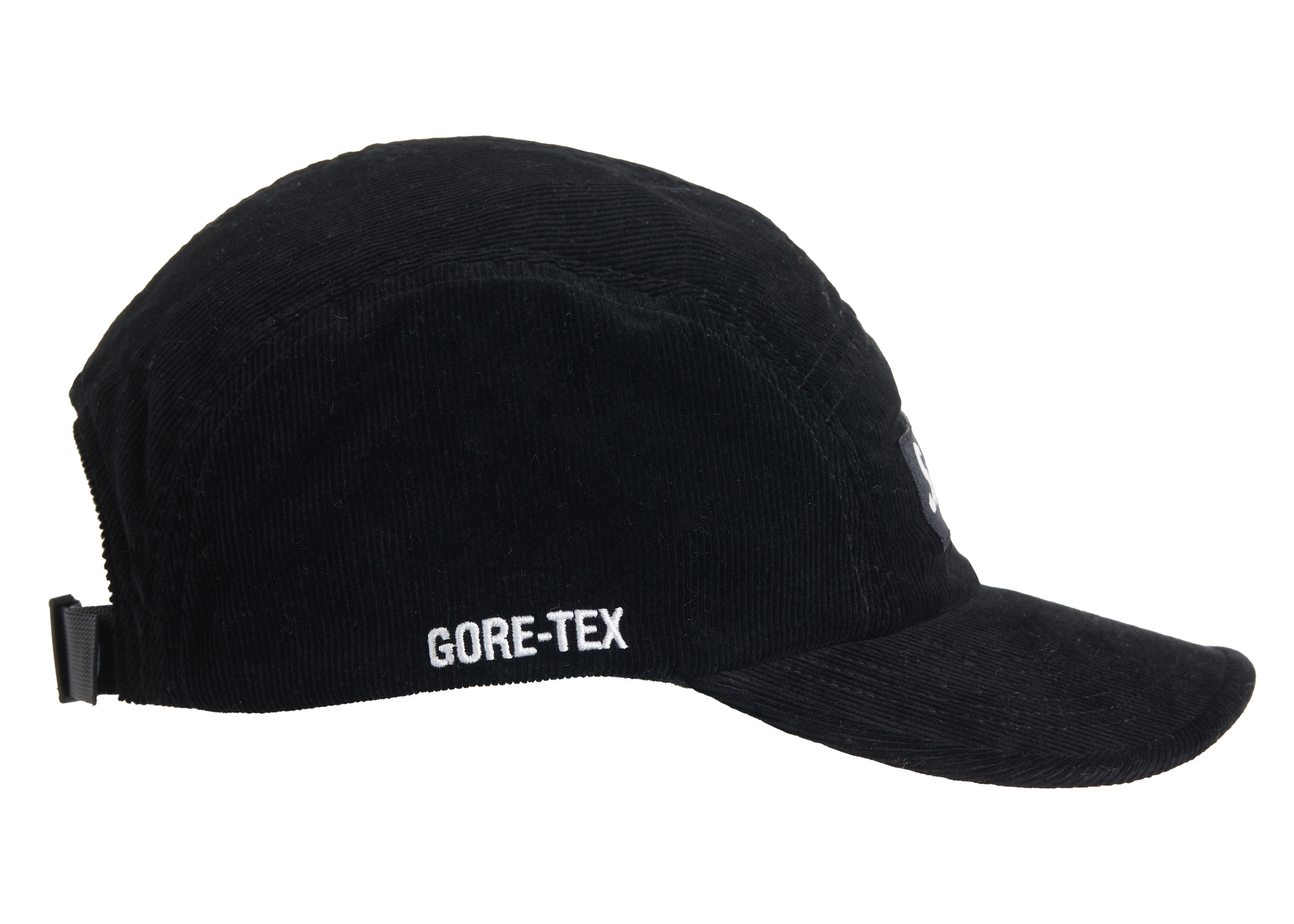 Supreme GORE-TEX Corduroy Camp Cap Black - FW21 - GB