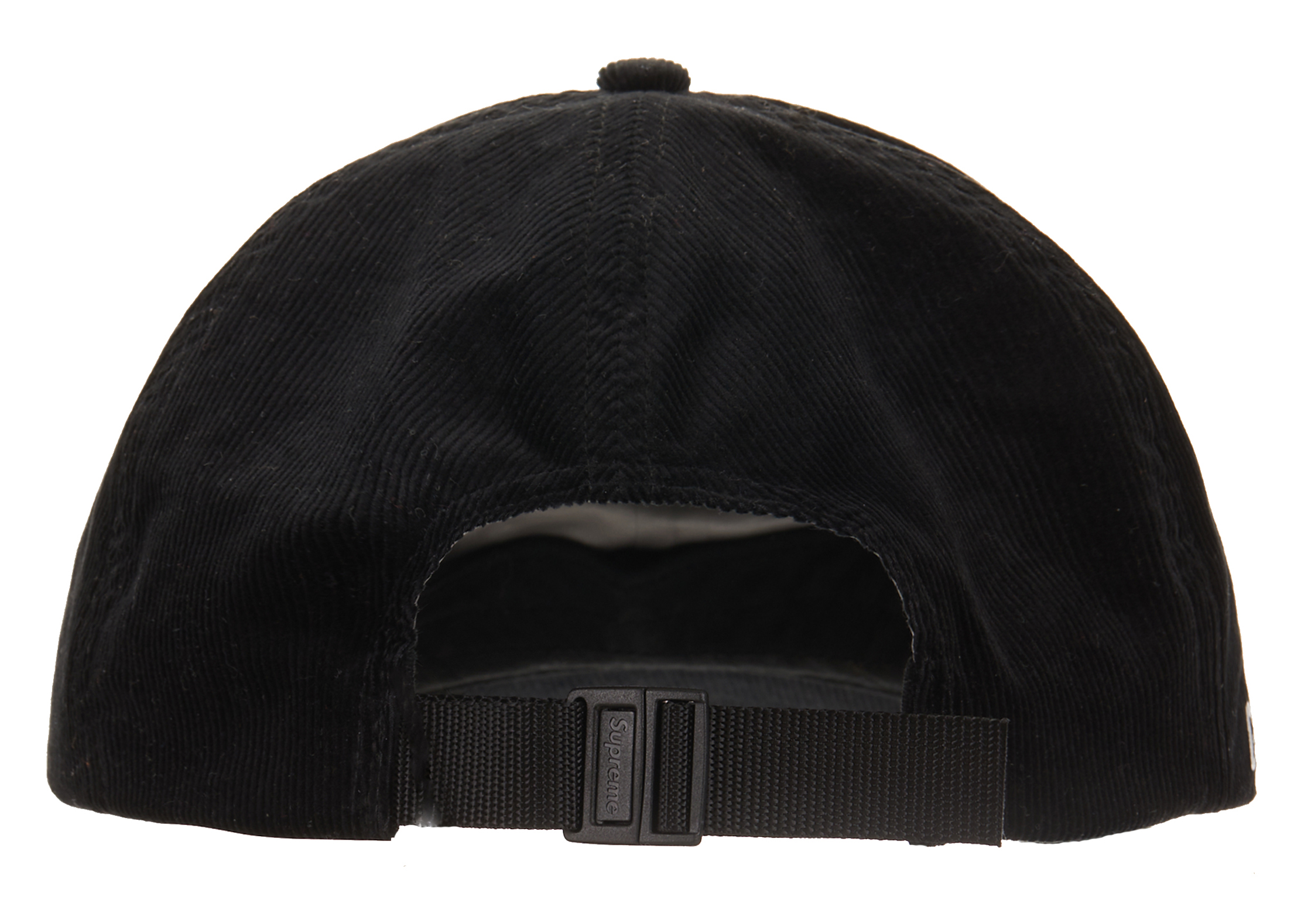 Supreme GORE-TEX Corduroy Classic Logo 6-Panel Black