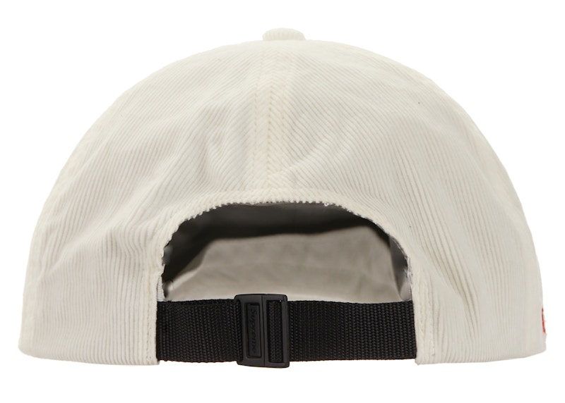 Supreme GORE-TEX Corduroy Classic Logo 6-Panel White