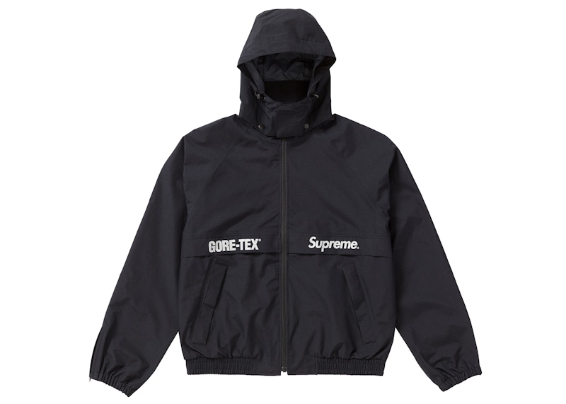 Supreme GORE-TEX Court Jacket Black Men's - FW18 - GB