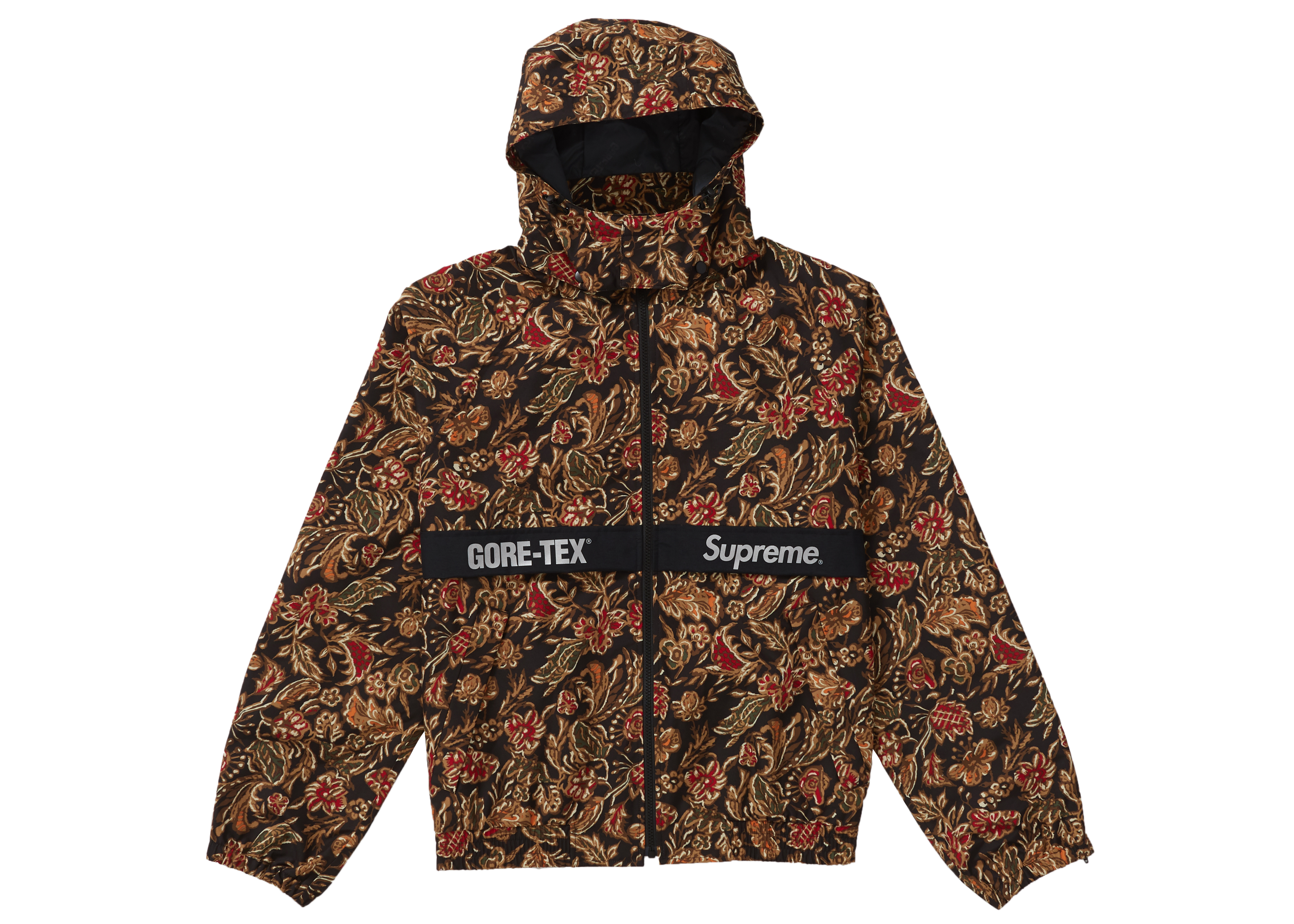 Supreme GORE-TEX Court Jacket Flower Print Men's - FW18 - US