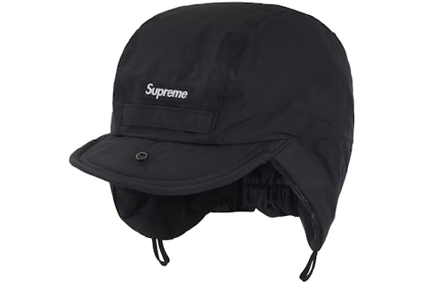 Supreme GORE-TEX Earflap Cap (FW24) Black US - Main Image