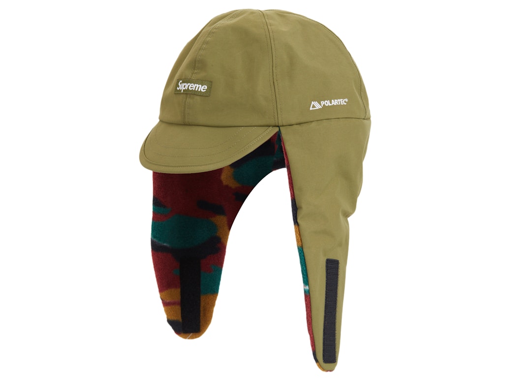 Pre-owned Supreme Gore-tex Earflap Cap Olive
