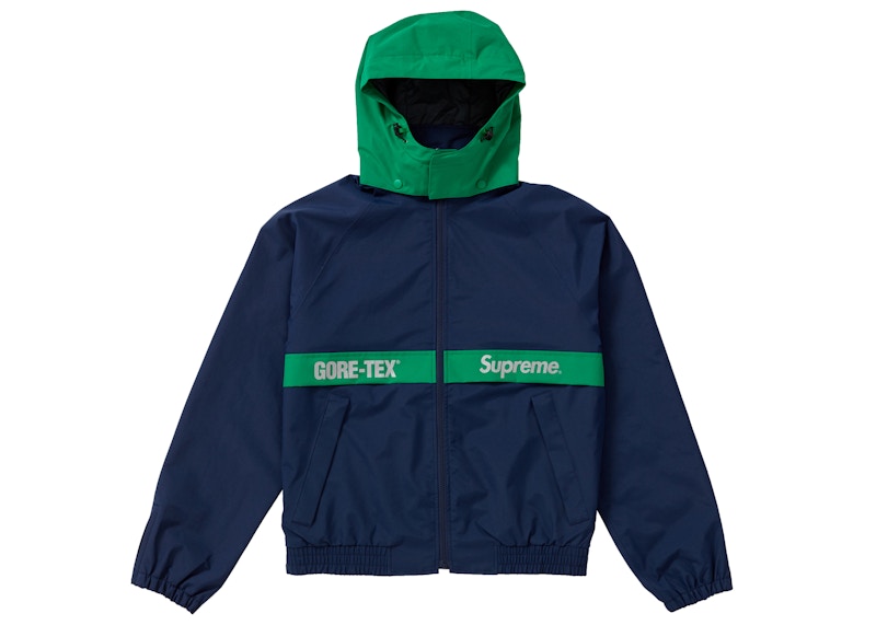 Supreme GORE-TEX Court Jacket Navy Men's - FW18 - US