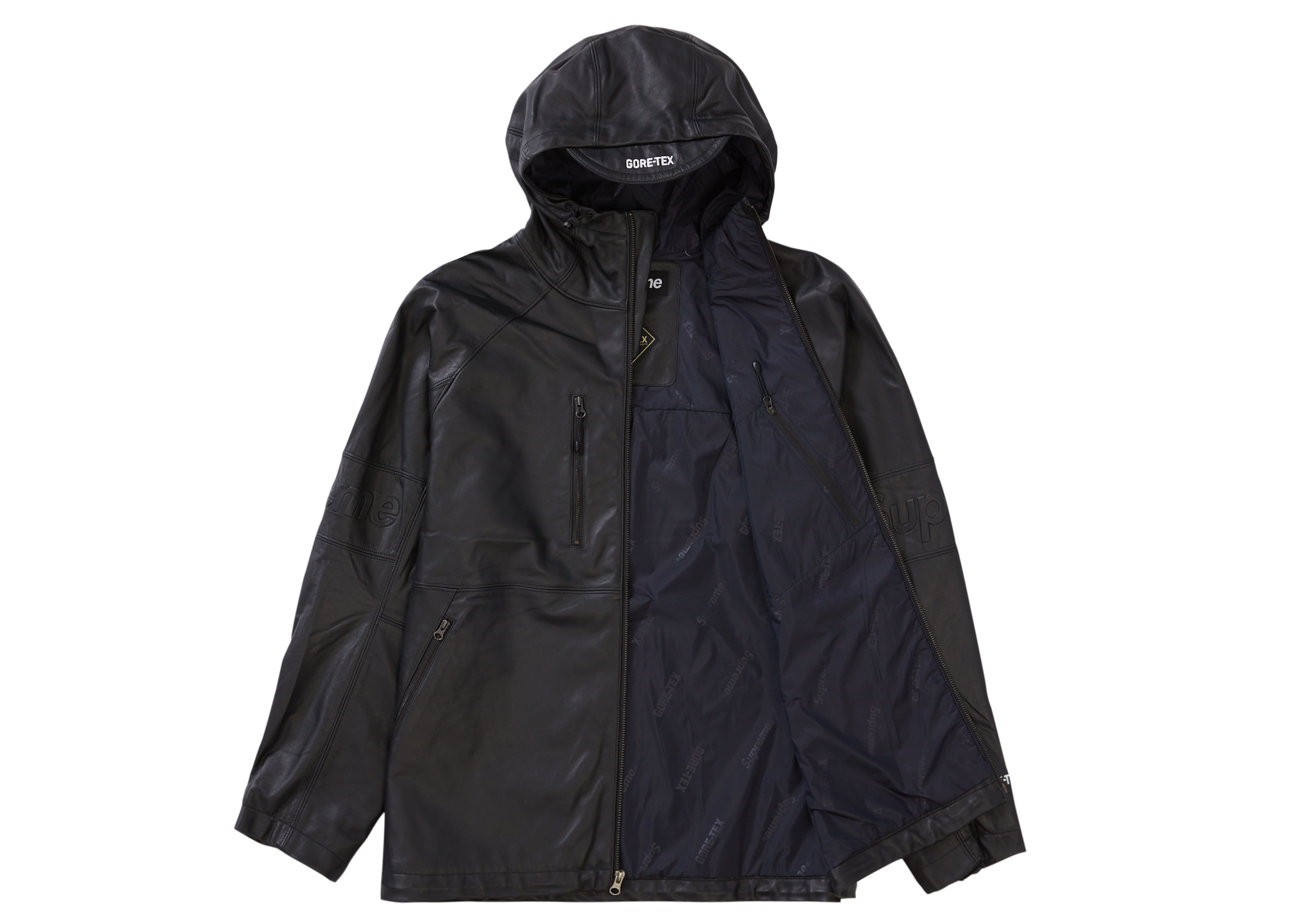 野村周平レアSupreme 2022SS　GORE-TEX Leather Jacket