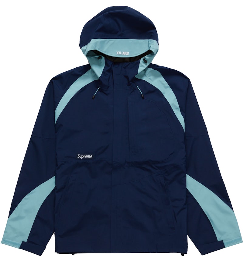 Supreme GORE-TEX PACLITE Jacket Navy Men's SS22 US