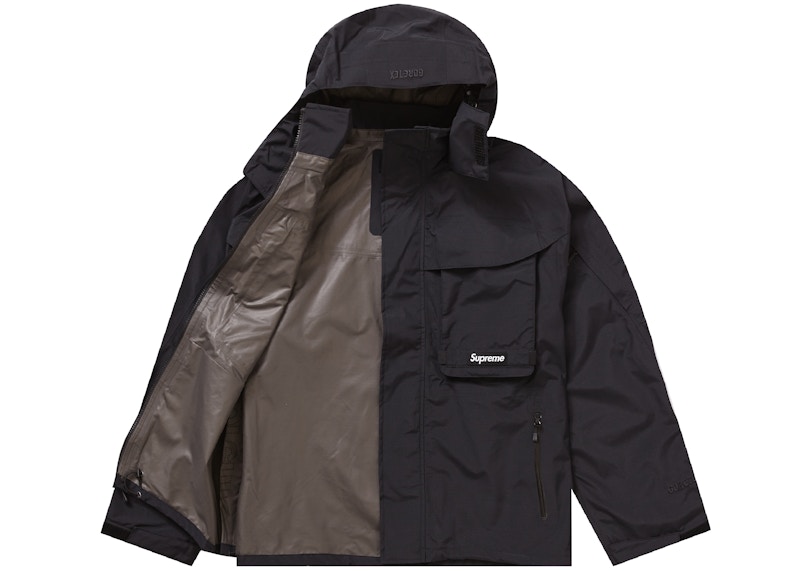 Supreme GORE-TEX PACLITE Lightweight Shell Jacket Black Men's