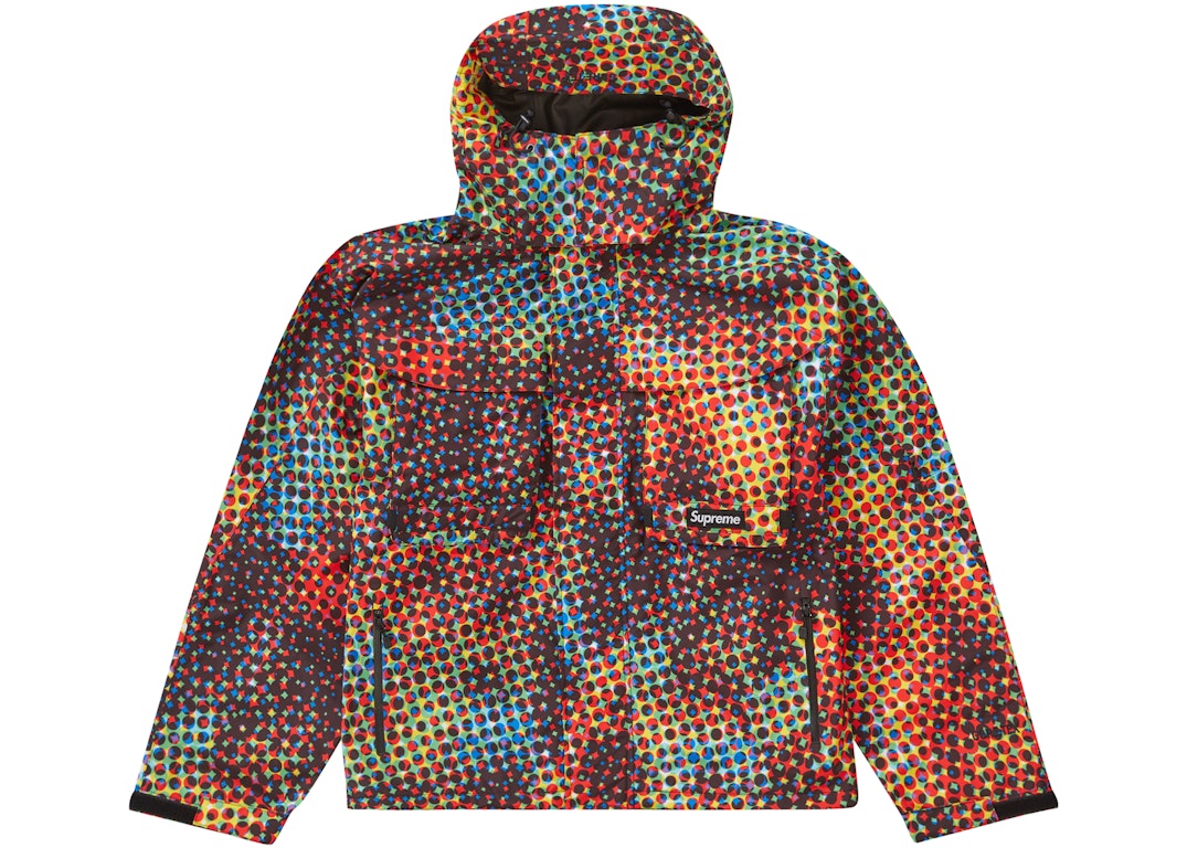 Pre-owned Supreme Gore-tex Paclite Lightweight Shell Jacket Multicolor