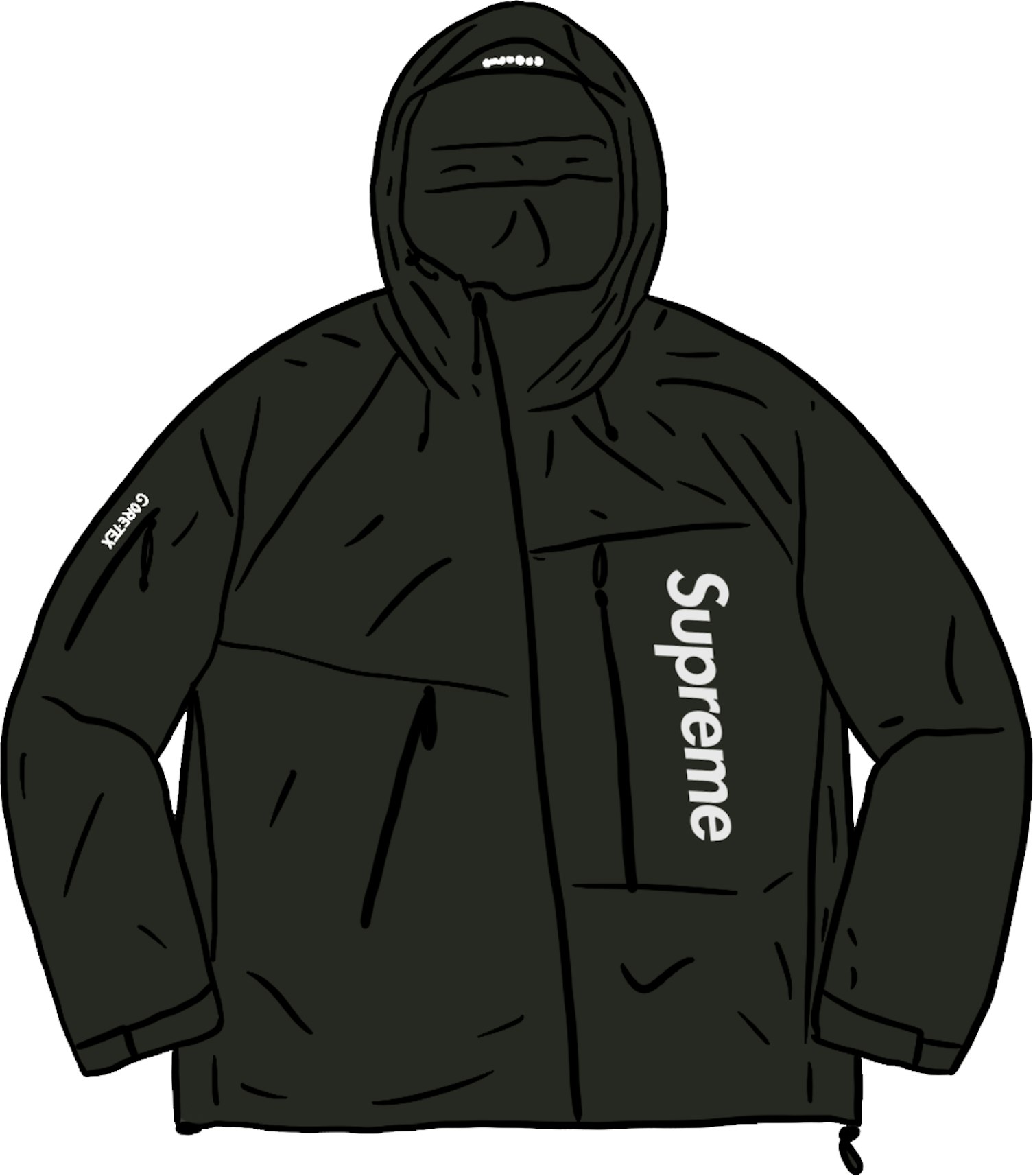Supreme GORE-TEX PACLITE Shell Jacket Ｓ