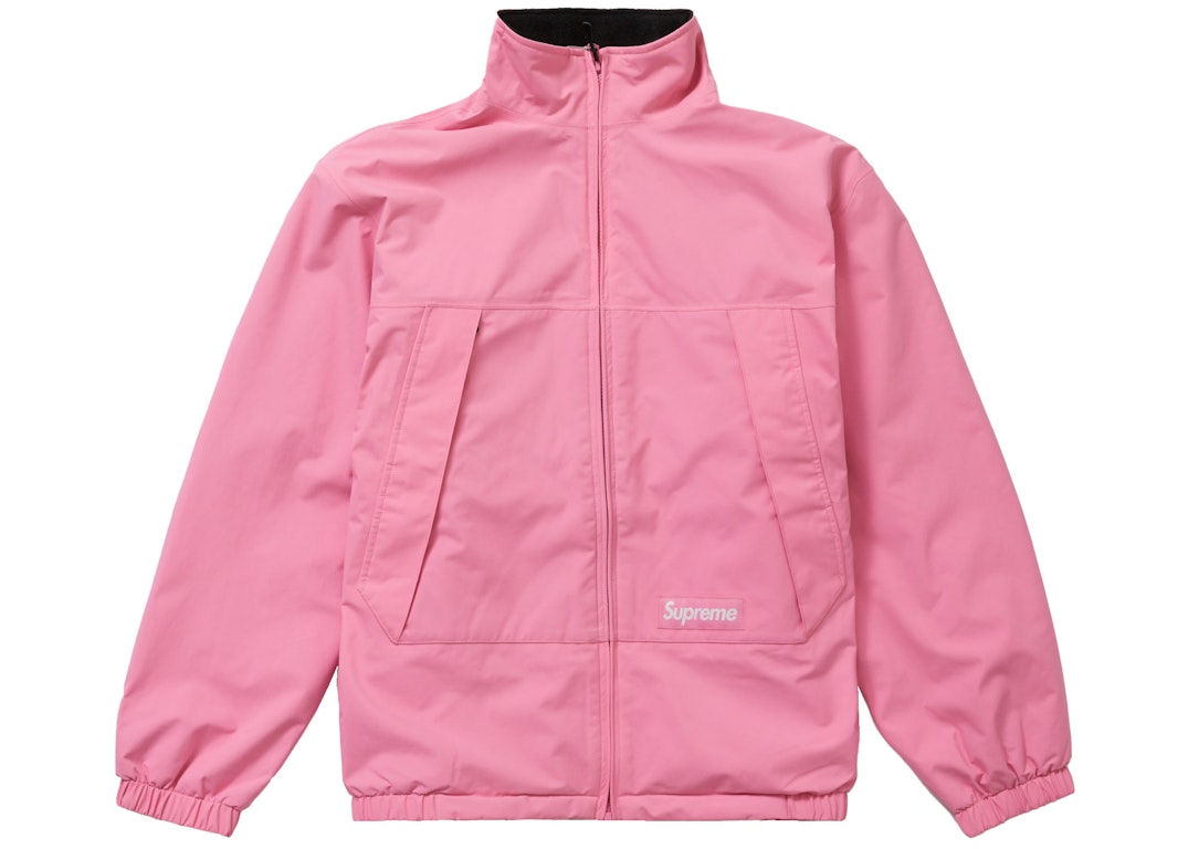 Pre-owned Supreme Gore-tex Reversible Polartec Lined Jacket Pink