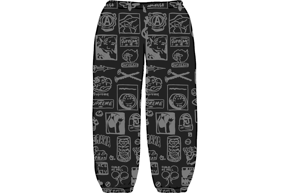 Supreme GORE-TEX Stickers Pant (SS21) Black