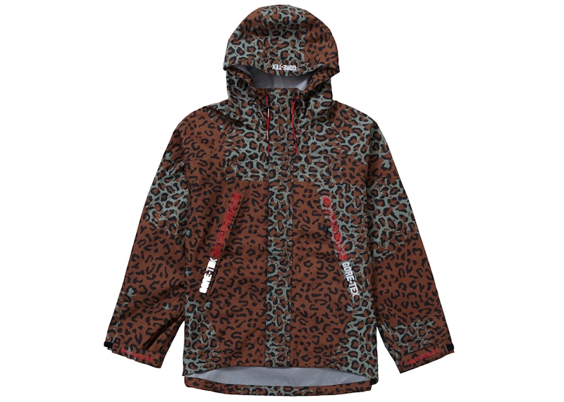 Supreme GORE TEX Taped Seam Jacket Leopard Men's - FW19 - US