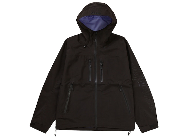 Supreme GORE-TEX Taped Seam Shell Jacket Black Men's - SS24 - US