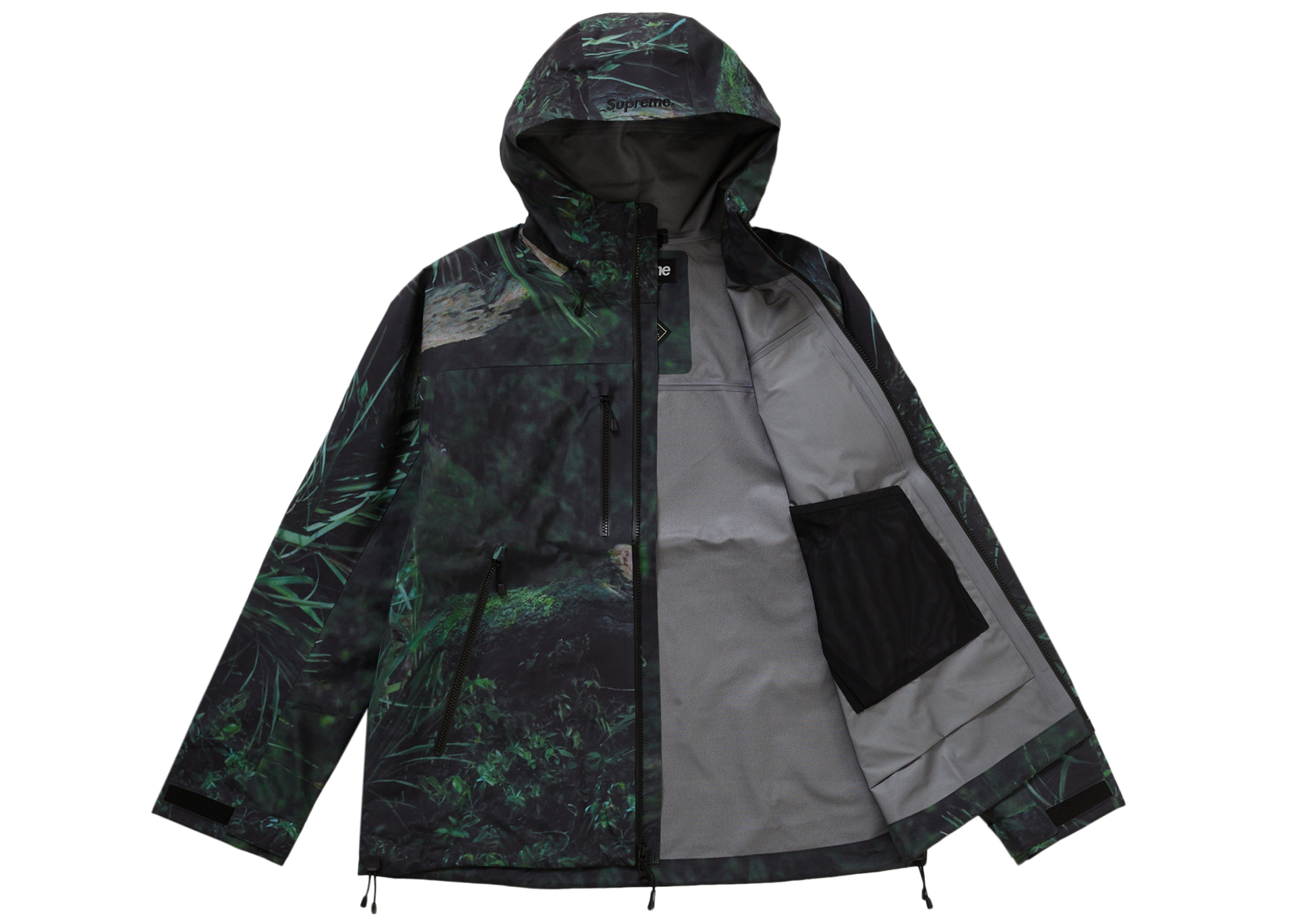 Supreme GORE-TEX Taped Seam Shell Jacket Kermit The Frog