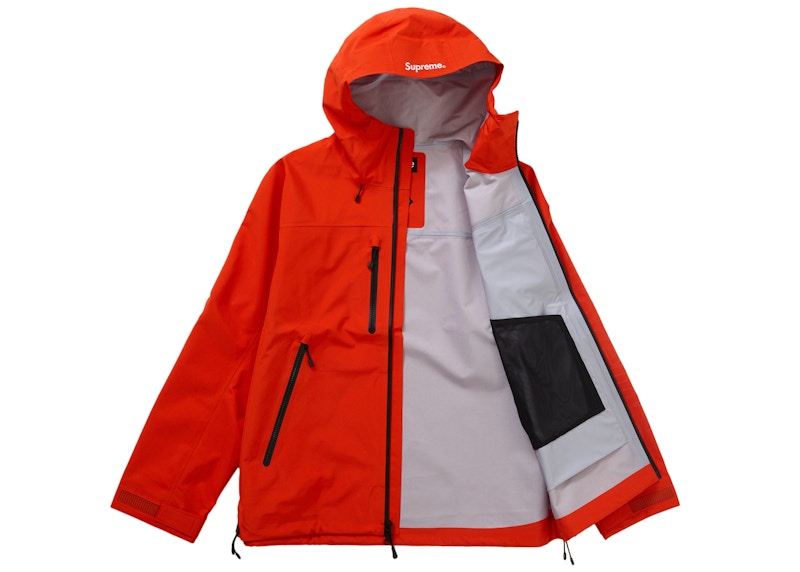 Supreme GORE-TEX Taped Seam Shell Jacket Orange Men's - SS24 - US