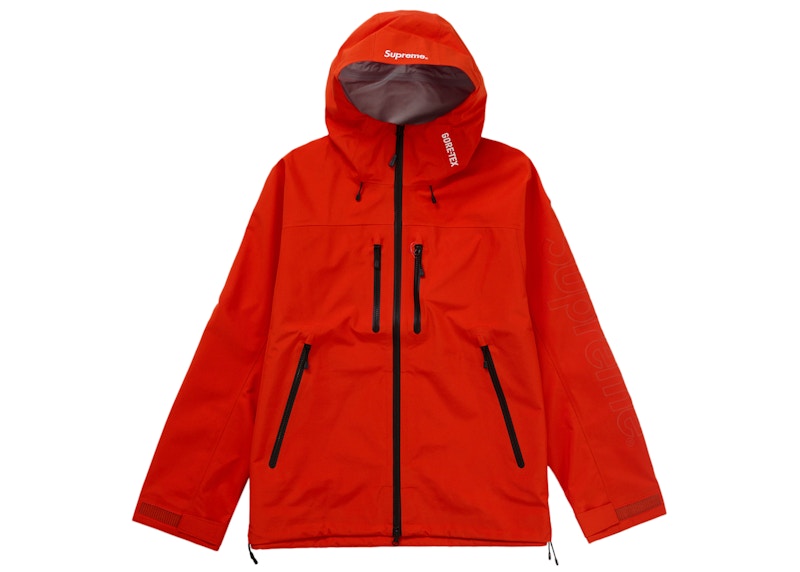 Supreme GORE-TEX Taped Seam Shell Jacket Orange Men's - SS24 - GB