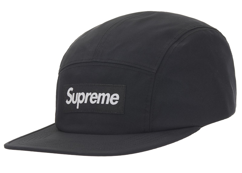 SUPREME Pre-owned Goretex Zip Pocket Camp Cap In Black