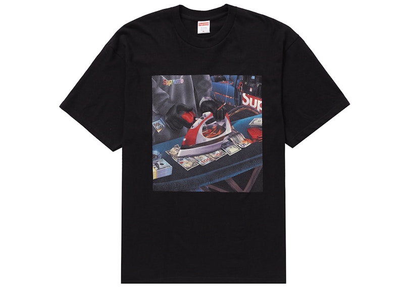 Supreme Gas Tee Black Men's - SS22 - GB