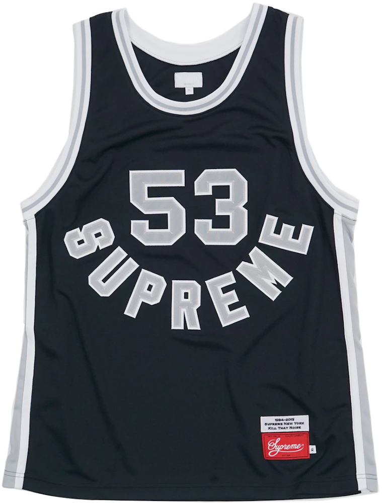 Supreme Bolt Basketball Jersey 'Black