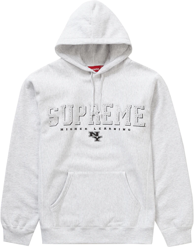 Supreme Gems Hooded Sweatshirt Ash Grey Men's - SS20 - US