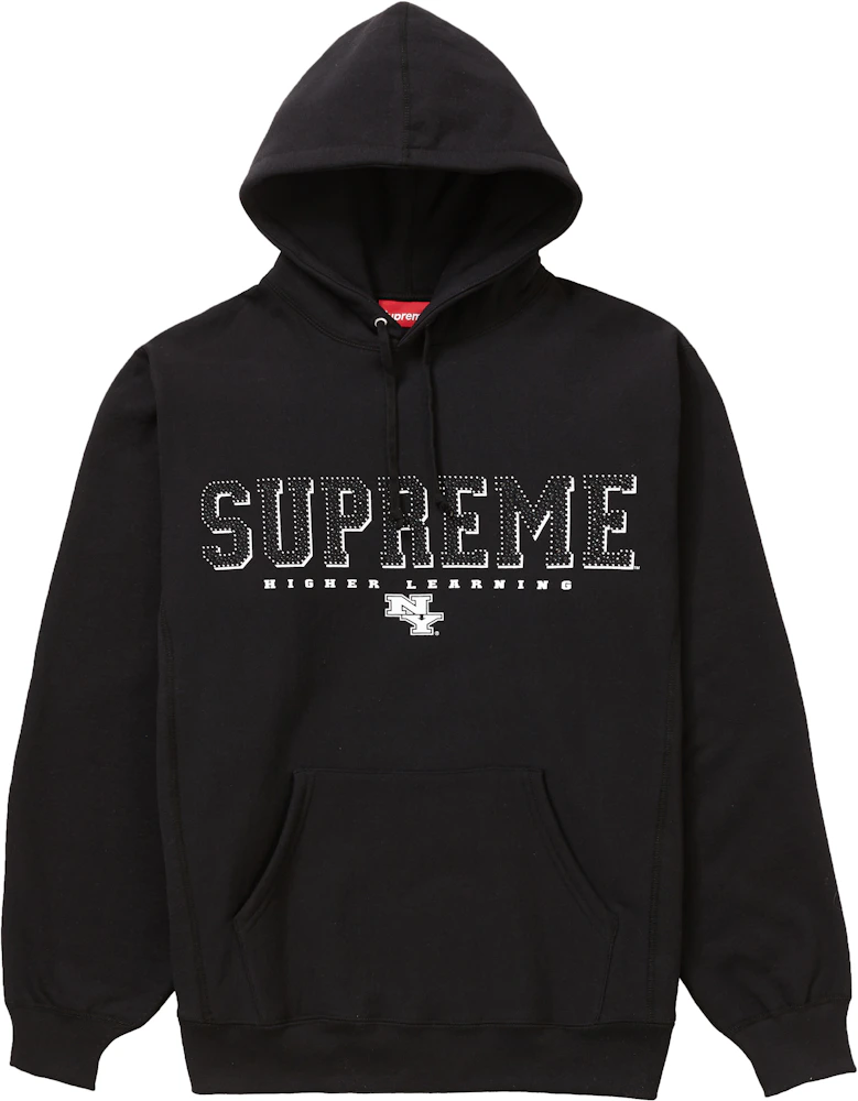 Supreme Gems Hooded Sweatshirt Black Men's - SS20 - US