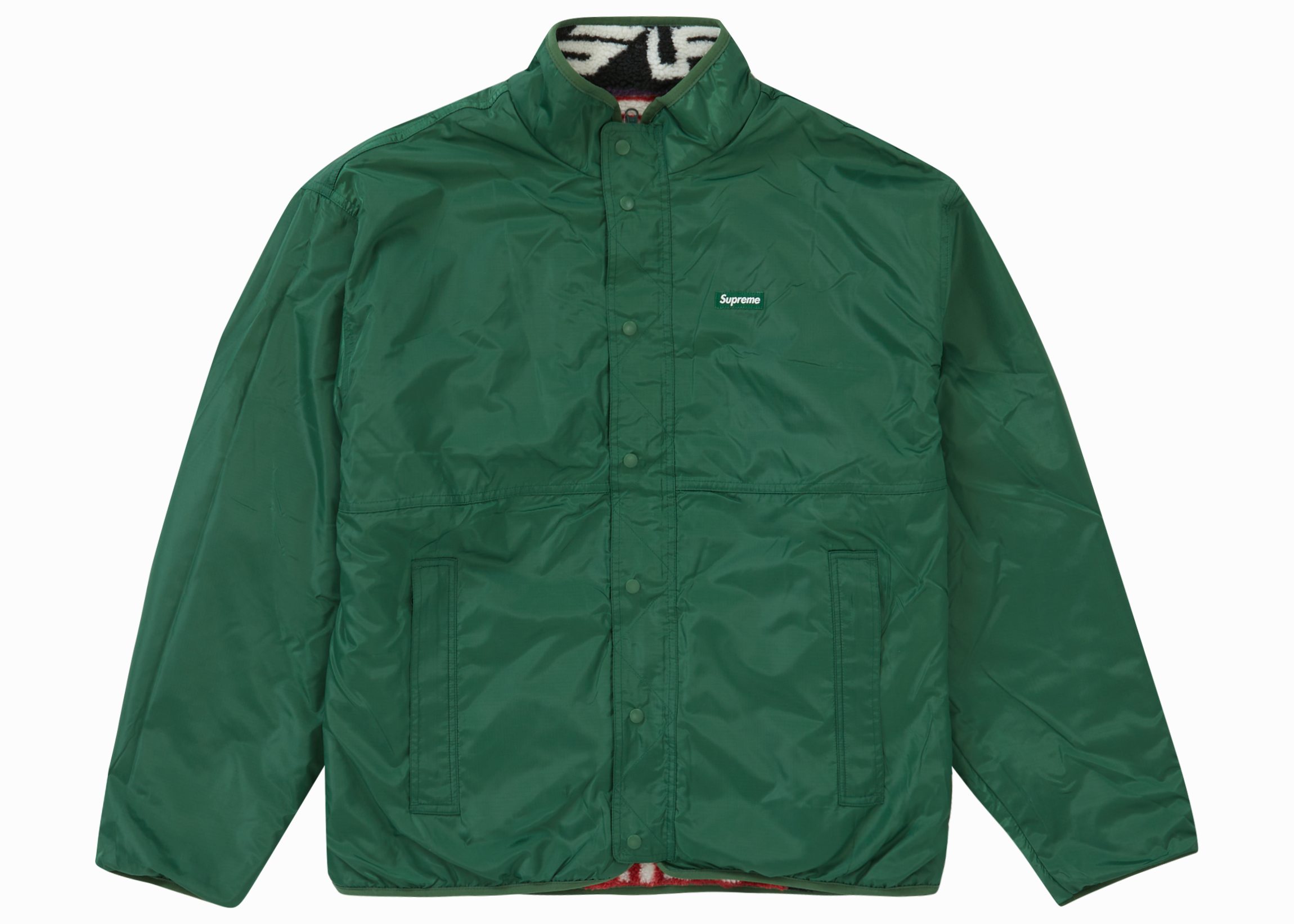 Supreme Geo Reversible WINDSTOPPER Fleece Jacket Multicolor 男士