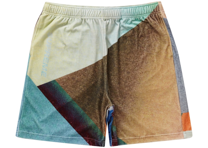 Supreme Geo Velour Short Multicolor Men's - SS23 - US