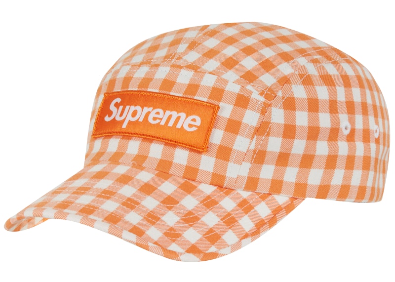 Supreme 23SS Gingham Camp Cap ギンガムチェック 黒 | www